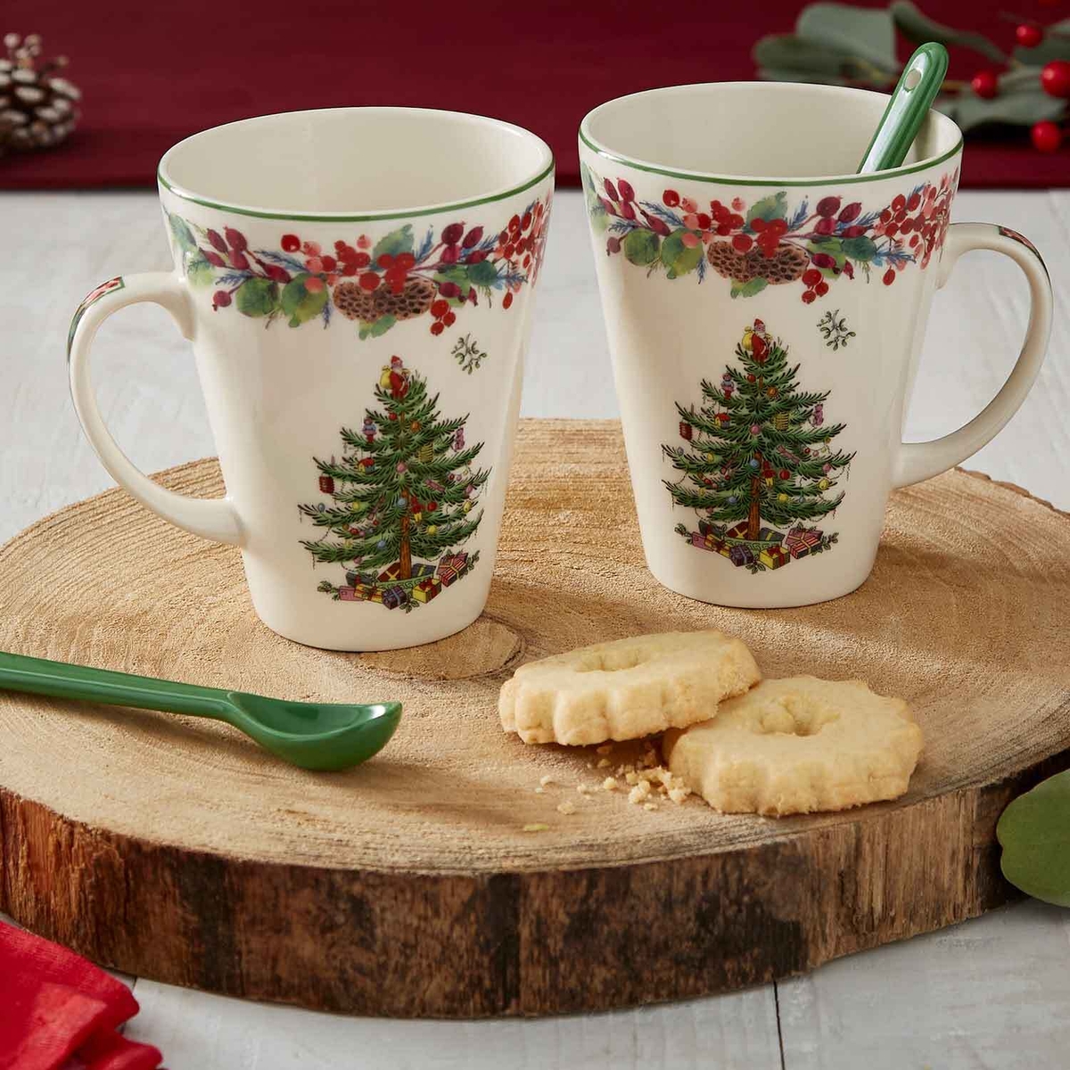 Christmas Tree Annual 4Pc Mug and Spoon 2023 image number null